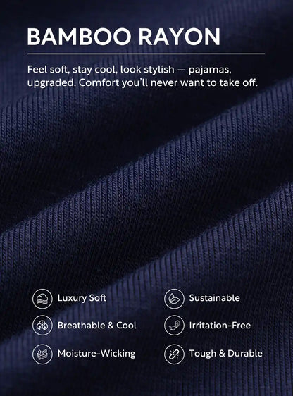 Women's Bamboo Soft Short Pajama Set