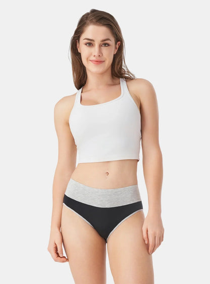 Bamboo Breathable High-Rise Briefs (4-Pack)