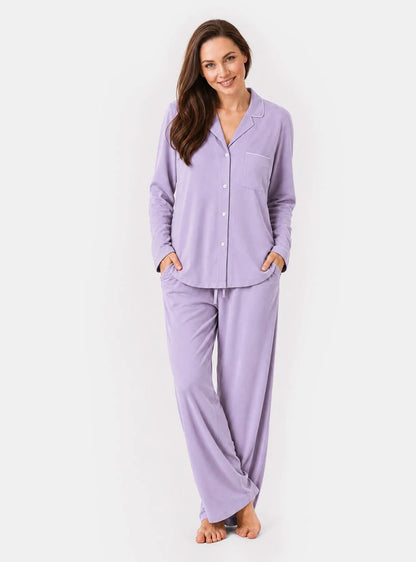 Cotton-Rayon Smooth Pajama Set