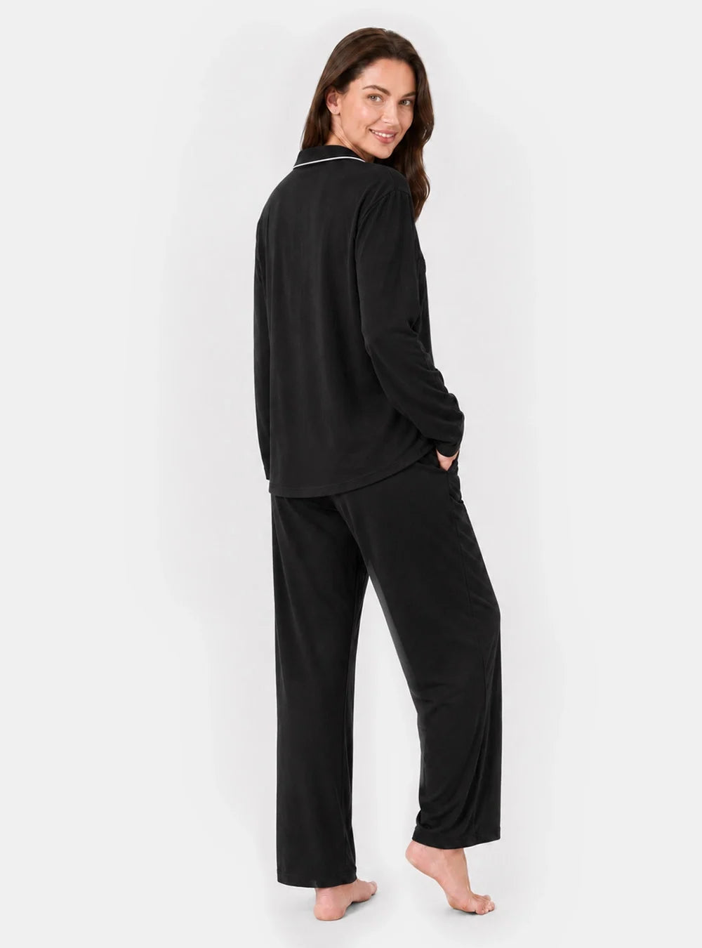 Cotton-Rayon Smooth Pajama Set