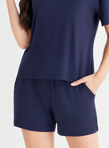 Women's Bamboo Soft Short Pajama Set