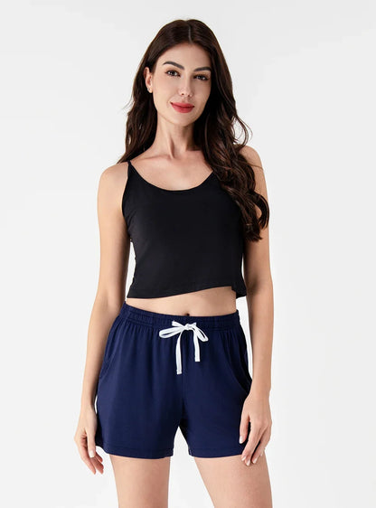 Women's Bamboo Soft Sleep Shorts (2-Pack)