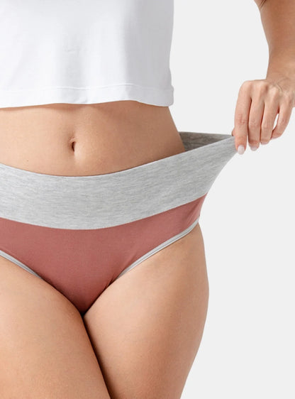 Bamboo Breathable High-Rise Briefs (4-Pack)