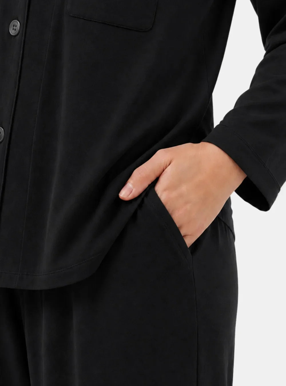 Cotton-Rayon Smooth Pajama Set