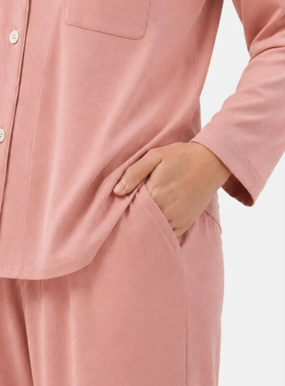 Cotton-Rayon Smooth Pajama Set