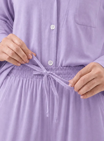 Cotton-Rayon Smooth Pajama Set