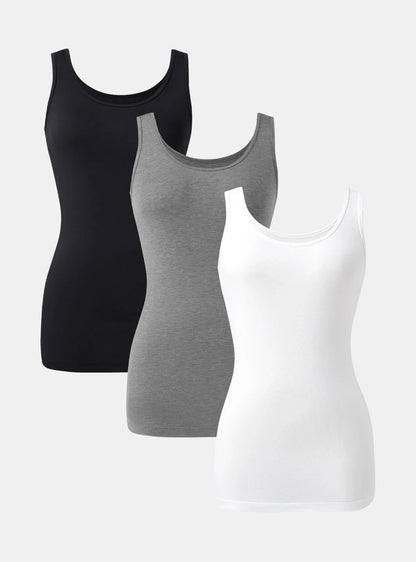 Cotton Soft Tanks (3-Pack)