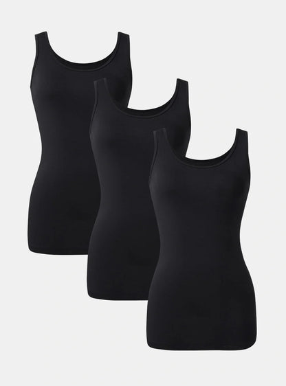 Cotton Soft Tanks (3-Pack)
