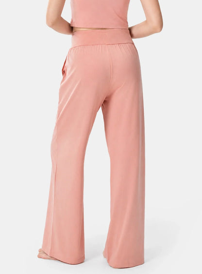 Cotton-Rayon Smooth Relaxed Lounge Pants