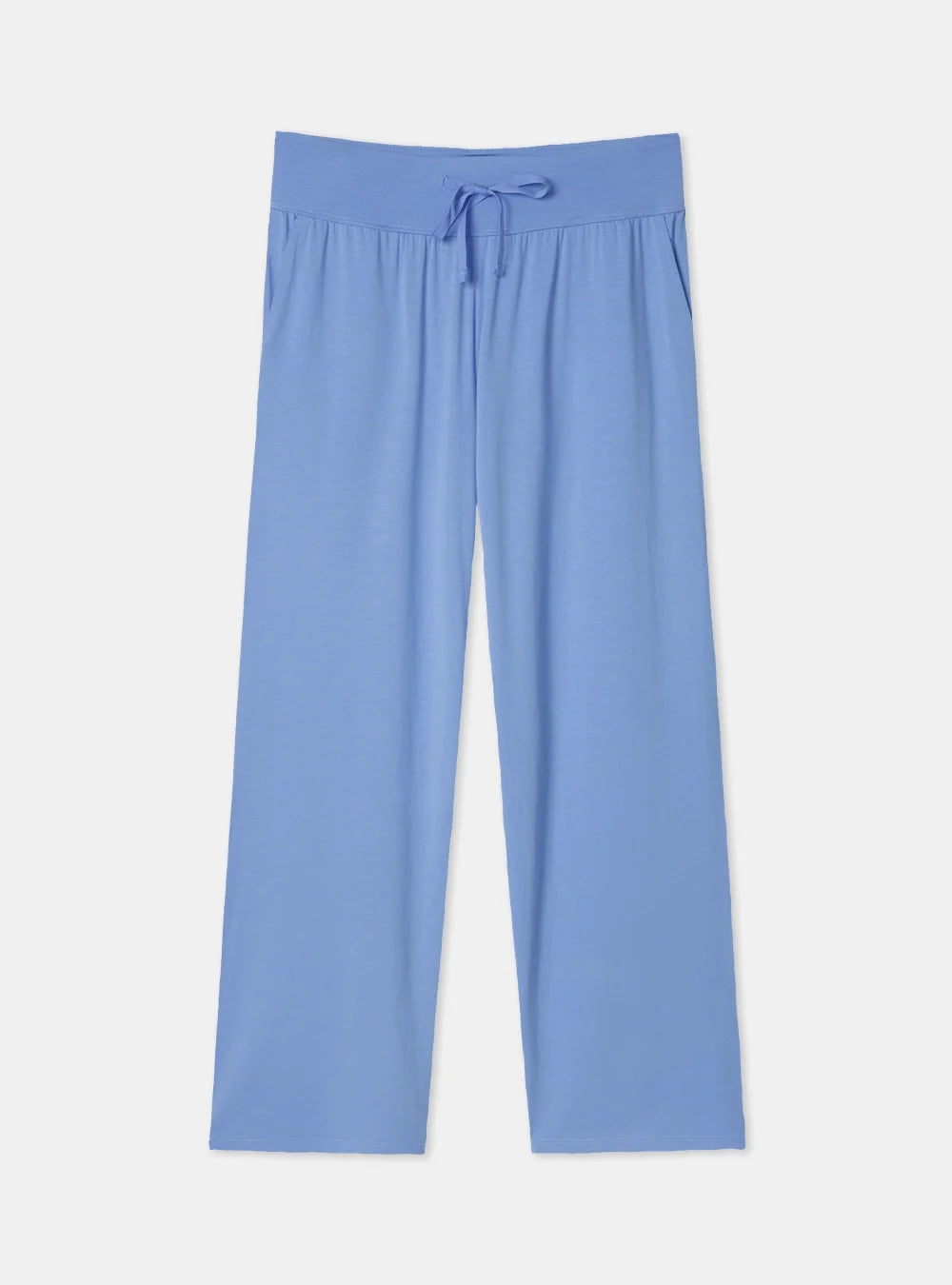 Cotton-Rayon Smooth Relaxed Lounge Pants
