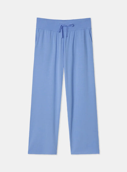 Cotton-Rayon Smooth Relaxed Lounge Pants