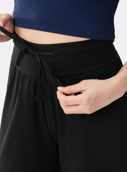 Cotton-Rayon Smooth Relaxed Lounge Pants