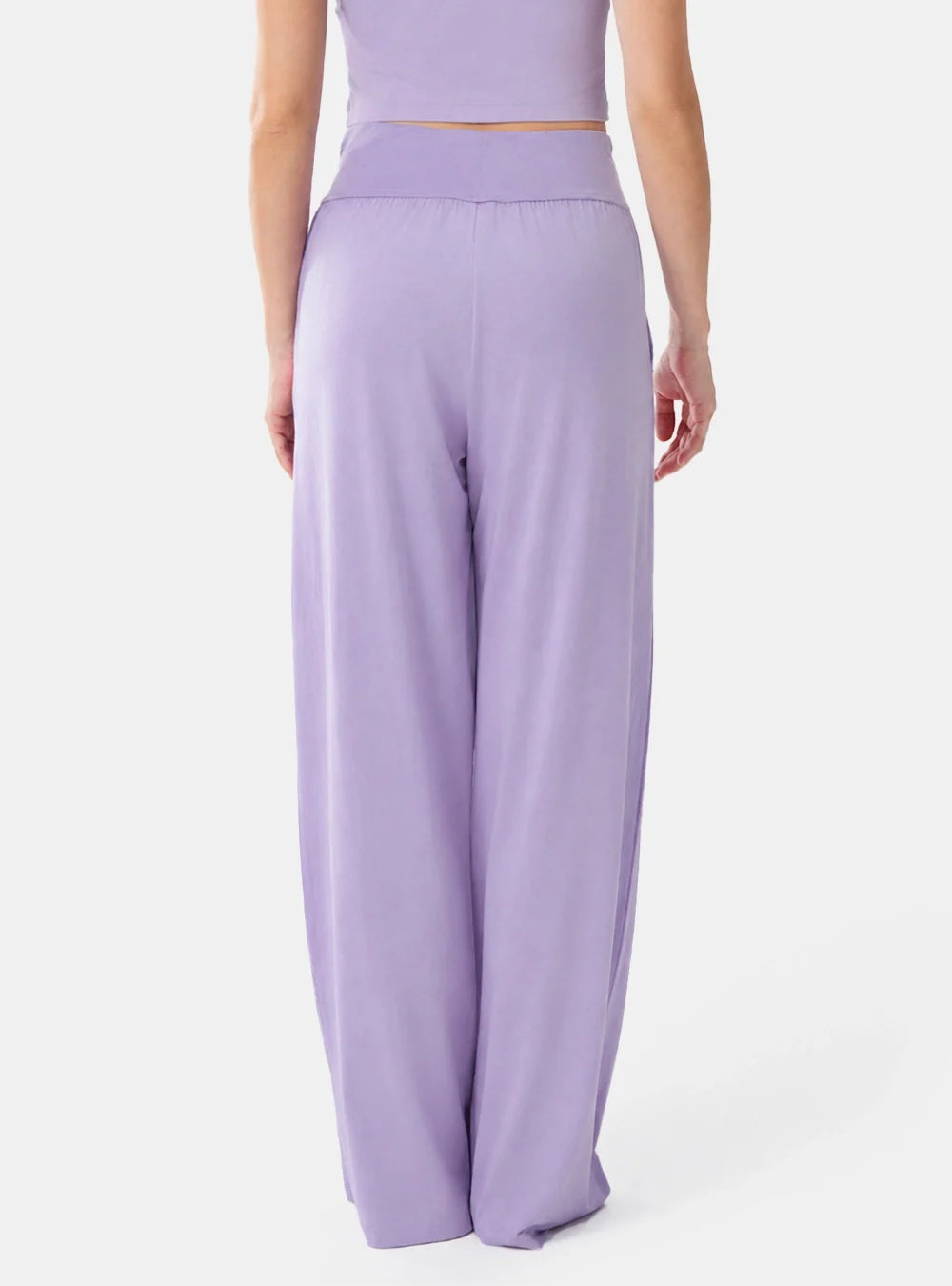 Cotton-Rayon Smooth Relaxed Lounge Pants