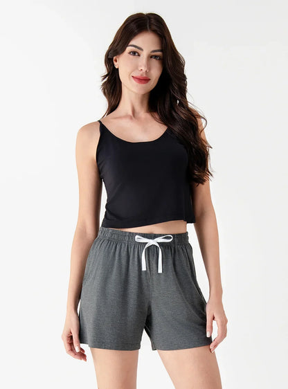 Women's Bamboo Soft Sleep Shorts (2-Pack)