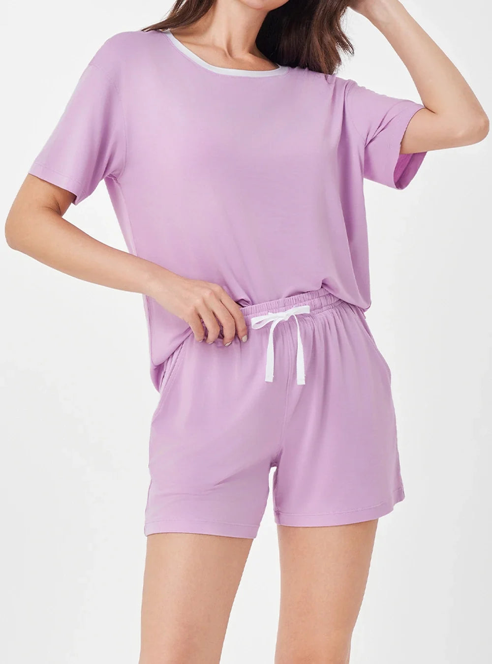 Women's Bamboo Soft Short Pajama Set
