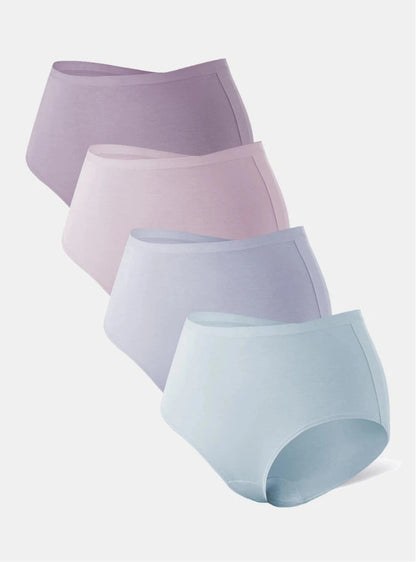 Bamboo Moisture Wicking High-Rise Briefs (4-Pack)