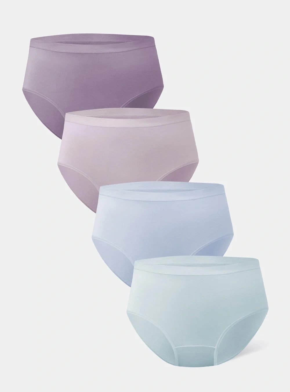 Bamboo Moisture Wicking High-Rise Briefs (4-Pack)