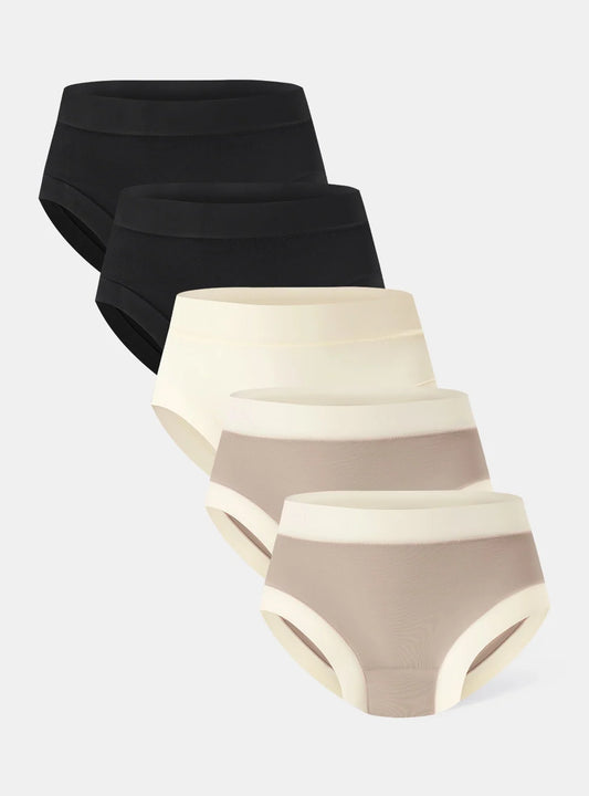 Weightless Breathable High-Rise Briefs (5-Pack)