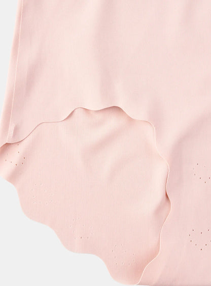 Seamless Scalloped Mid-Rise Briefs (6-Pack)