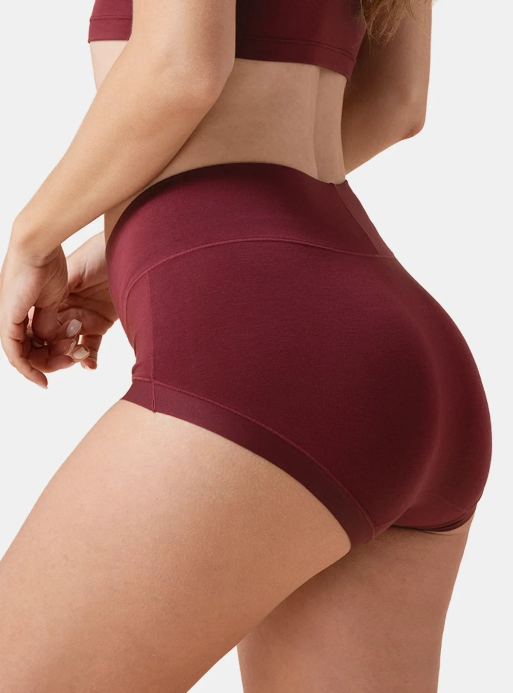 Bamboo Breathable High Rise Briefs (6-Pack)