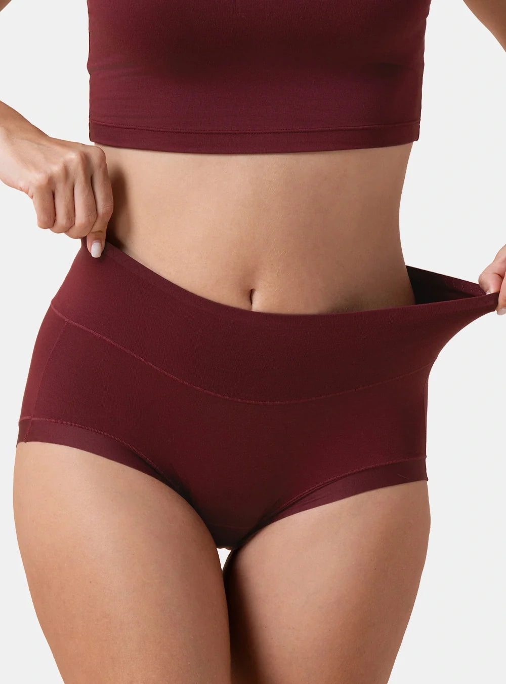 Bamboo Breathable High Rise Briefs (6-Pack)