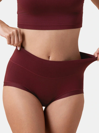 Bamboo Breathable High Rise Briefs (6-Pack)