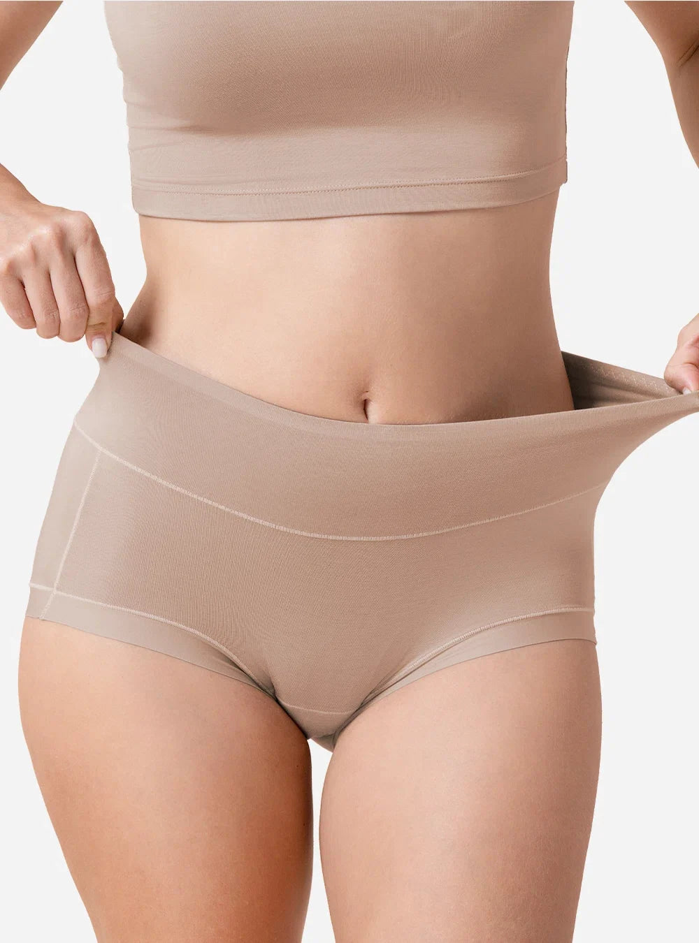 Bamboo Breathable High Rise Briefs (6-Pack)