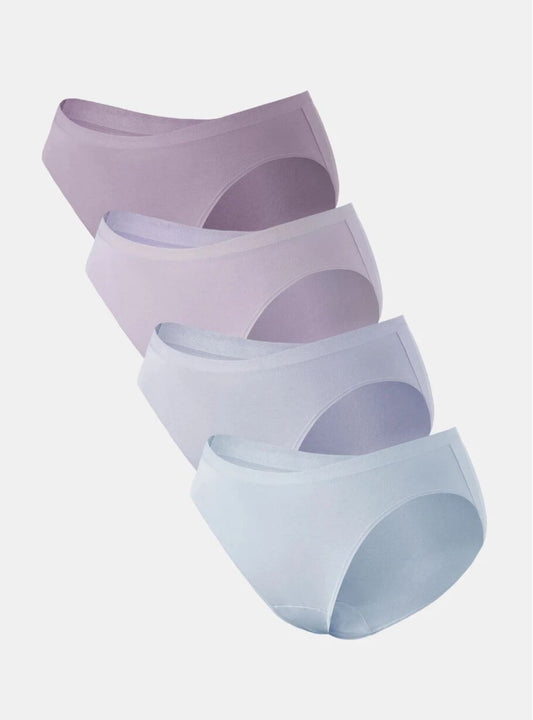 Bamboo Moisture Wicking Low-Rise Bikinis (4-Pack)