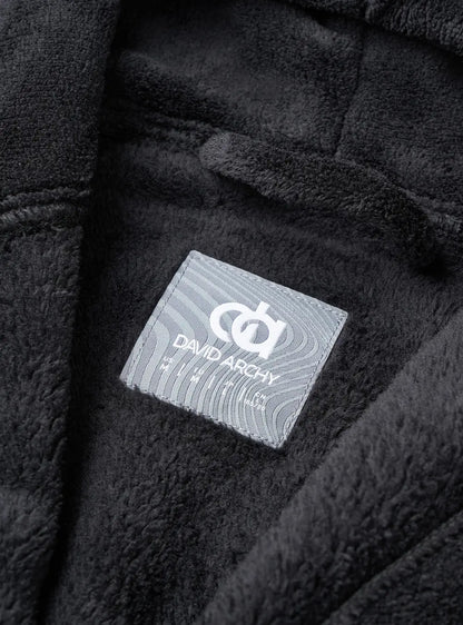 Hooded Fluffy Plush Robe
