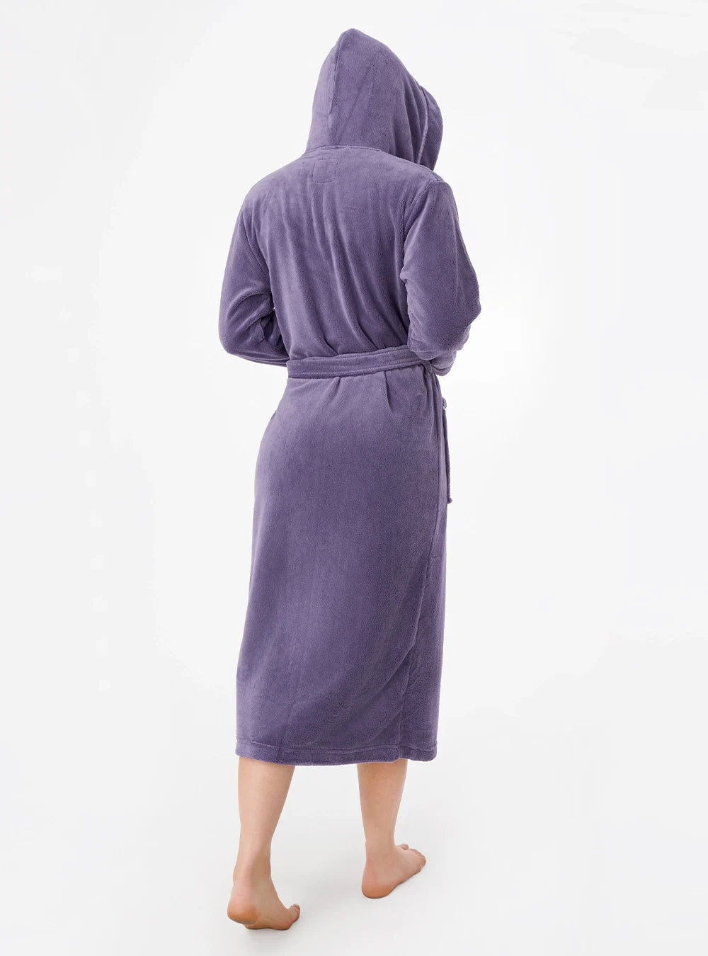 Hooded Fluffy Plush Robe