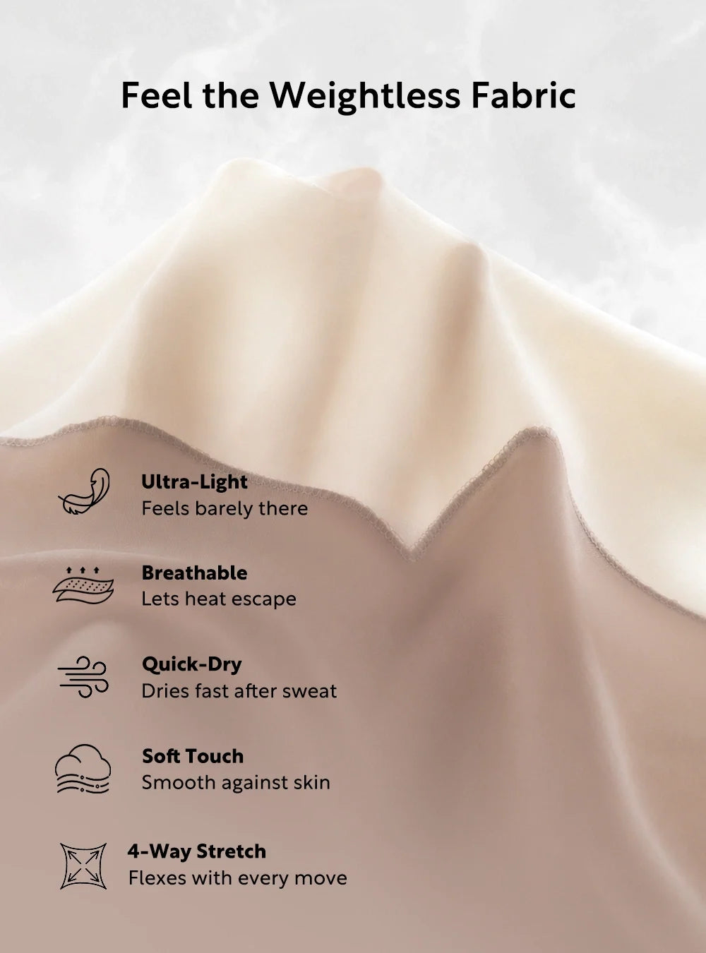 Weightless Breathable High-Rise Briefs (5-Pack)