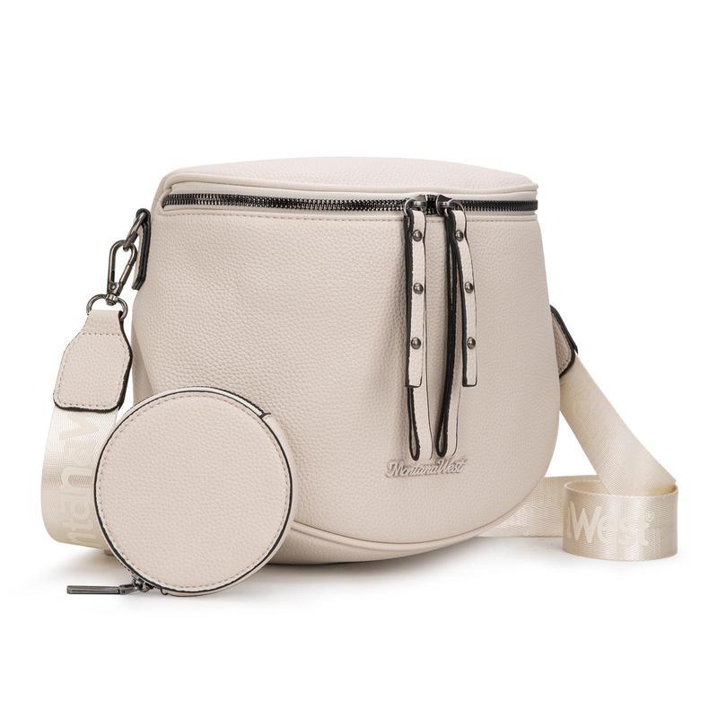 Crescent Sling Bag — Wide Strap Crossbody