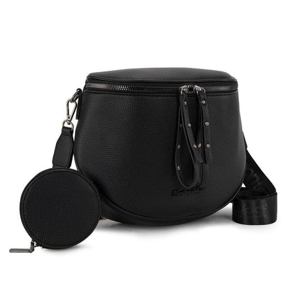 Crescent Sling Bag — Wide Strap Crossbody
