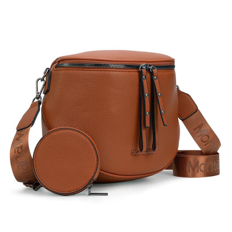 Crescent Sling Bag — Wide Strap Crossbody