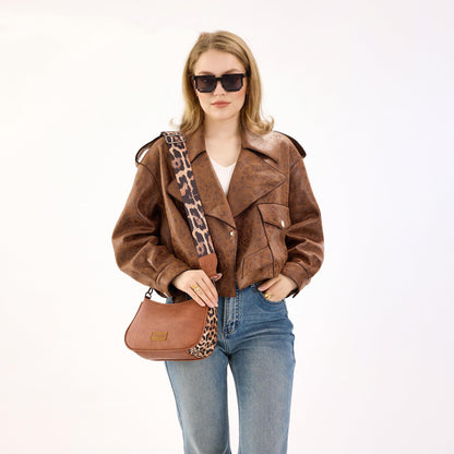Hobo Crossbody Bag with Adjustable Strap