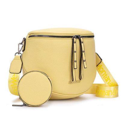 Crescent Sling Bag — Wide Strap Crossbody