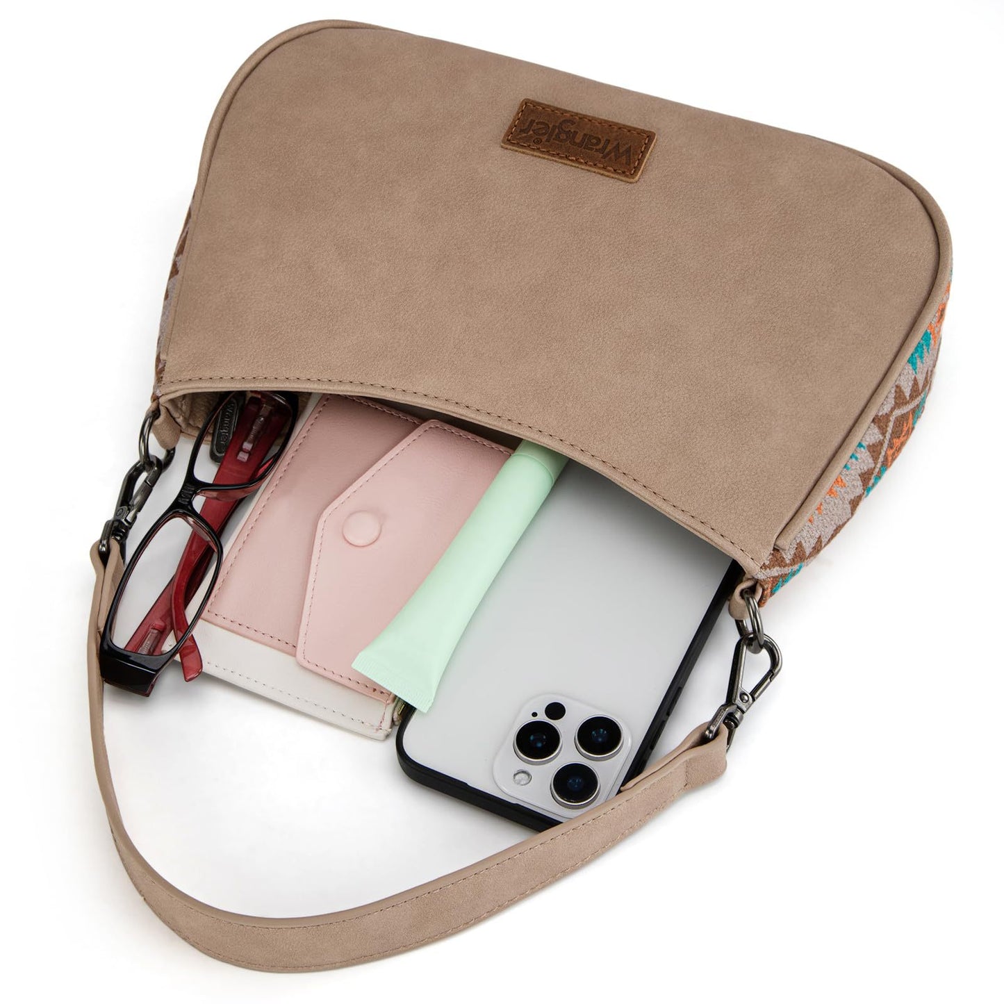 Hobo Crossbody Bag with Adjustable Strap